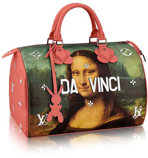 lv x jeff koons speedy|Jeff Koons handbags.